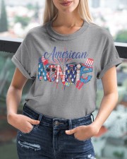 Patriotic Doodle 4th Of July American Nonnie Classic T-Shirt custom-t-shirts-classic-lifestyle-front-399