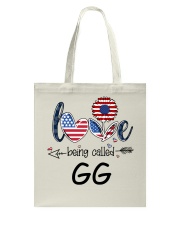 Love Being Called GG Flag Tote Bag tile