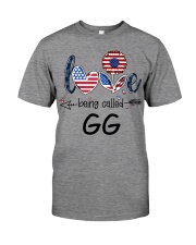 Love Being Called GG Flag Premium Fit Mens Tee tile