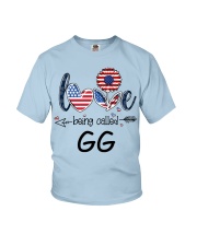 Love Being Called GG Flag Youth T-Shirt tile