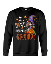 I Love Being Grandy-Pumpkin Art Crewneck Sweatshirt tile
