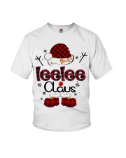 Leelee Claus-Red Plaid Youth T-Shirt tile