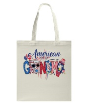 Patriotic Doodle 4th Of July American Grandma Tote Bag tile