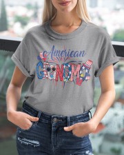 Patriotic Doodle 4th Of July American Grandma Classic T-Shirt custom-t-shirts-classic-lifestyle-front-399
