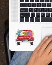 Happiness Is Being A Meme - Truck Art Sticker - Single (Horizontal) aos-sticker-single-horizontal-lifestyle-front-11
