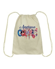 4th Of July Patriotic Doodle American Gammie Drawstring Bag tile