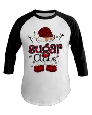 Sugar Claus-Red Plaid Baseball Tee tile