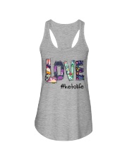 Love keto Ladies Flowy Tank tile