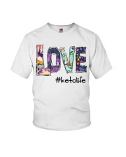 Love keto Youth T-Shirt tile