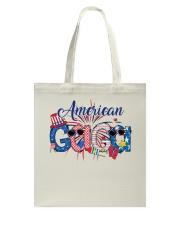 Patriotic Doodle 4th Of July American Gaga Tote Bag tile