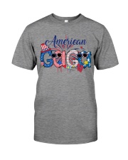 Patriotic Doodle 4th Of July American Gaga Premium Fit Mens Tee tile