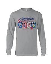 Patriotic Doodle 4th Of July American Gaga Long Sleeve Tee tile