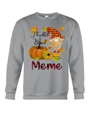 Thankful Blessed Meme Crewneck Sweatshirt tile