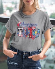 4th Of July Patriotic Doodle American Tutu Classic T-Shirt custom-t-shirts-classic-lifestyle-front-399