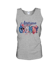 4th Of July Patriotic Doodle American Granny Unisex Tank tile