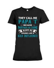 They Call Me PAPA T Premium Fit Ladies Tee tile