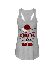 Nini Claus-Red Plaid Ladies Flowy Tank tile