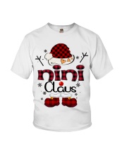 Nini Claus-Red Plaid Youth T-Shirt tile