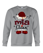 Mia Claus-Red Plaid Crewneck Sweatshirt tile