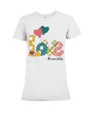Love Mimilife Valentine Premium Fit Ladies Tee tile