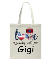 Love Being Called Gigi Flag Tote Bag tile