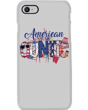 Patriotic Doodle 4th Of July American Auntie Phone Case tile
