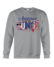 Patriotic Doodle 4th Of July American Auntie Crewneck Sweatshirt tile