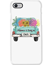 Happiness Is Being An Oma Truck Phone Case tile