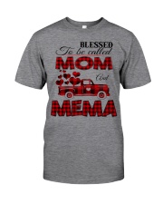 Blessed To Be Called Mom And MEMA Classic T-Shirt front