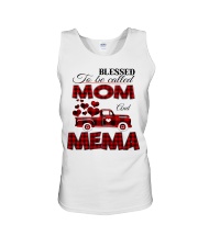 Blessed To Be Called Mom And MEMA Unisex Tank tile