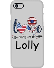 Love Being Called Lolly Flag Phone Case tile