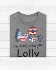 Love Being Called Lolly Flag Classic T-Shirt custom-t-shirts-classic-lifestyle-front-343