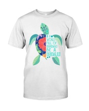 Turtle - Be A GrandmaJudi Premium Fit Mens Tee tile