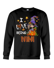 I Love Being Nini-Pumpkin Art Crewneck Sweatshirt tile