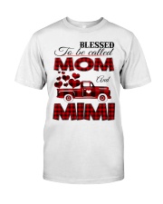 Blessed To Be Called Mom And MIMI Premium Fit Mens Tee tile