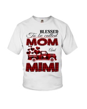 Blessed To Be Called Mom And MIMI Youth T-Shirt tile