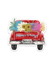 Happiness Is Being A Nonnie - Truck Art Sticker - Single (Horizontal) front