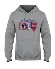 4th Of July Patriotic Doodle American Lolly Hooded Sweatshirt tile