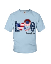 Love Omi Life 4th Of July Youth T-Shirt tile