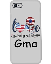 Love Being Called Gma Flag Phone Case tile