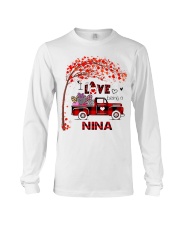Valentine - I Love Being A Nina Long Sleeve Tee tile