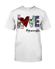 Love Heart - Grammy Life Art Premium Fit Mens Tee tile