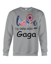 Love Being Called Gaga Flag Crewneck Sweatshirt tile
