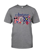 4th Of July Patriotic Doodle American Noni Classic T-Shirt front