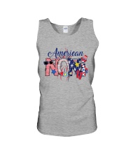 4th Of July Patriotic Doodle American Noni Unisex Tank tile