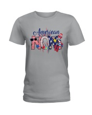4th Of July Patriotic Doodle American Noni Ladies T-Shirt tile