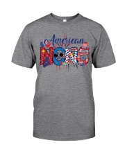 Patriotic Doodle 4th Of July American Nene Classic T-Shirt front