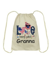 Love Being Called Granna Life 4th Of July Drawstring Bag tile
