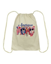 4th Of July Patriotic Doodle American Momo Drawstring Bag tile