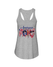 4th Of July Patriotic Doodle American Momo Ladies Flowy Tank tile